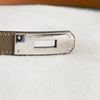 Hermès Kelly 18 Belt Etoupe Epsom Leather Palladium Hardware U 2022