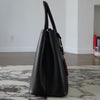Prada Black/Fiery Red Medium Double Saffiano Cuir Leather Bag 1BG775