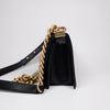Chanel Black Quilted Lambskin Small Boy Flap Bag with Aged Gold Hardware A67085