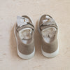 Hermès Game Slip-On Sneaker Size 38 Beige Esquisse Suede with Gold Kelly Buckle