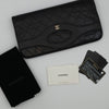 *Rare* CHANEL Pochette 31 Clutch Quilted Crumpled Calfskin GHW A70521