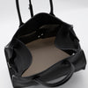 The Row Soft Margaux 12 Black Matte Grained Calfskin PHW