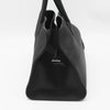 The Row Soft Margaux 12 Black Matte Grained Calfskin PHW