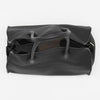 The Row Soft Margaux 12 Black Matte Grained Calfskin PHW