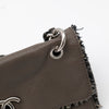 CHANEL Limited Edition 2009 Funny Tweed Taupe Leather and Tweed Flap Bag SHW