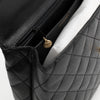 CHANEL Vintage Caviar Jumbo Kelly Flap 24K Gold Hardware A12397