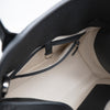 The Row Soft Margaux 12 Black Matte Grained Calfskin PHW