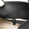 The Row Soft Margaux 12 Black Matte Grained Calfskin PHW