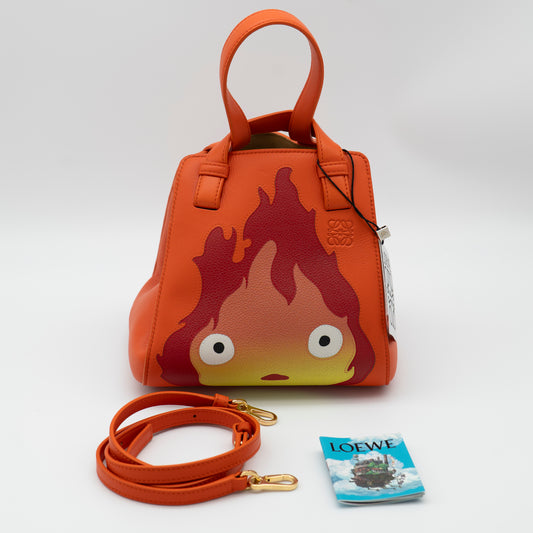 Loewe x Studio Ghibli Howl's Moving Castle Calcifer Hammock Nugget Bag