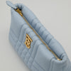 Burberry Soft Lola 2-Way Clutch with Strap Baby Blue