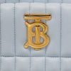 Burberry Soft Lola 2-Way Clutch with Strap Baby Blue