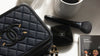 CHANEL Medium Filigree Vanity Case Navy/Black A93343