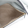 Loewe Mini Puzzle Leather Shoulder Bag White/Ash Grey/Marble Green