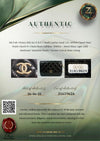 CHANEL Maxi Pearls Clutch with Chain Light Gold Hardware Full Set