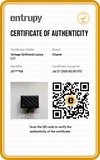 *Rare* CHANEL F/W 2022 Black Lambskin Mini Book Card Holder Light Gold Hardware 22B AP2953