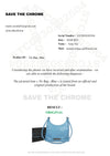 Chrome Hearts ViV Silver Dagger Shoulder Bag