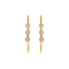 HOORSENBUHS 18K Yellow Gold Hoop Earrings with Diamonds