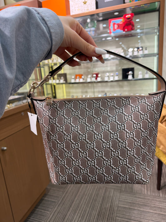 Gucci GG Shadow Monogram Super Mini Ophidia Hobo Bag