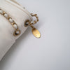 CHANEL White Lambskin Puffy Diana Flap Bag