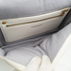 CHANEL White Lambskin Puffy Diana Flap Bag