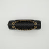 CHANEL Medium Classic Flap Black Caviar Gold Hardware Full Set