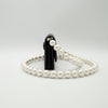 CHANEL Maxi Pearls Clutch with Chain Light Gold Hardware Full Set