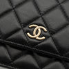 CHANEL Maxi Pearls Clutch with Chain Light Gold Hardware Full Set