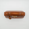Hermès Cognac Ostrich Kelly Sellier 28 Gold Hardware 1994