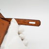 Hermès Cognac Ostrich Kelly Sellier 28 Gold Hardware 1994