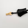 Hermès Black Shiny Porosus Crocodile Sellier Kelly 32 Gold Hardware 1997