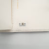*Rare* CHANEL F/W 2022 Black Lambskin Mini Book Card Holder Light Gold Hardware 22B AP2953