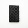 CHANEL F/W 2022 Black Lambskin Book Wallet on Chain Light Gold Hardware 22B AP2952