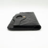 *Rare* CHANEL Pochette 31 Clutch Black Quilted Shiny Crumpled Calfskin Light Gold Hardware