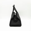 The Row Soft Margaux 12 Black Matte Grained Calfskin PHW