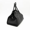 The Row Soft Margaux 12 Black Matte Grained Calfskin PHW