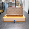 Louis Vuitton Zippy Wallet  Reverse Monogram Canvas