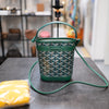 Goyard Petit Flot PM Bucket Bag Green Goyardine Canvas