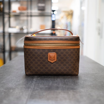 Celine Vintage Macadam Vanity Bag