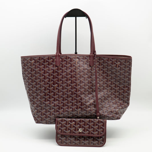 Goyard Goyardine Saint Louis PM Burgundy