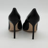 Manolo Blahnik BB 105 Pointed Toe Pumps in Black Smooth Calfskin Size 36