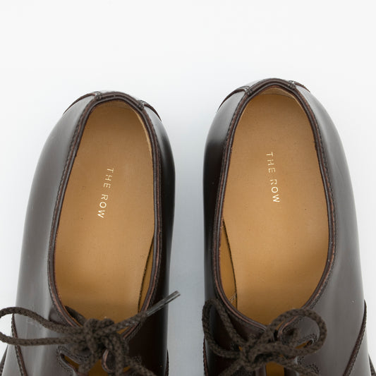 The Row Grant Leather Oxfords IT 36