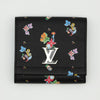 Louis Vuitton Limited Edition Flowers Portefeuille LockMe II Compact Wallet M62081 TA4147