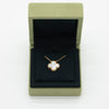 Van Cleef & Arpels Mother of Pearl Vintage Alhambra Necklace 18K Yellow Gold Full Set