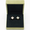 Van Cleef & Arpels Mother of Pearl Vintage Alhambra Earrings 18K Yellow Gold Full Set