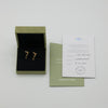 Van Cleef & Arpels Mother of Pearl Vintage Alhambra Earrings 18K Yellow Gold Full Set