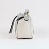 Loewe Mini Puzzle Leather Shoulder Bag White/Ash Grey/Marble Green