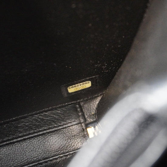 Chanel Caviar Medium Filigree Vanity Case Navy/Black - Vintage Girlfriend Luxury